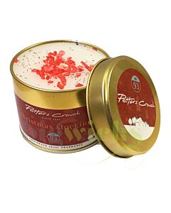 Potters Crouch Candle Tin Christmas Stocking